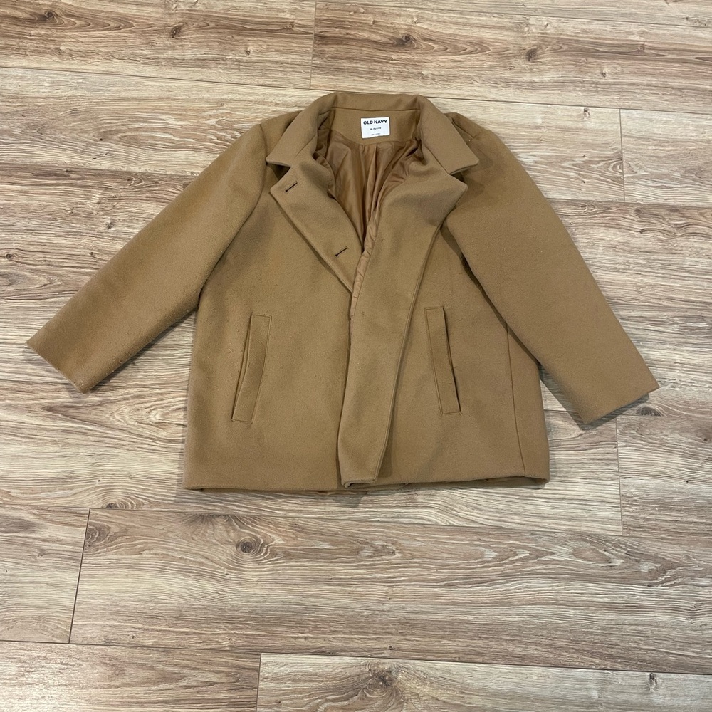 Old Navy - Women’s Tan Pea Coat